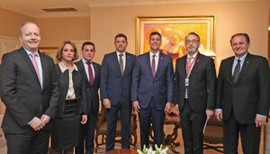 Peña conversó con autoridades del BID, la CAF, Taiwán y Ucrania - ADN Digital