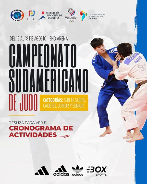 Asunción alberga en la Arenita SND el sudamericano de judo - La Tribuna