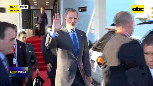 Video: llegó el rey Felipe VI de España - ABC Noticias - ABC Color