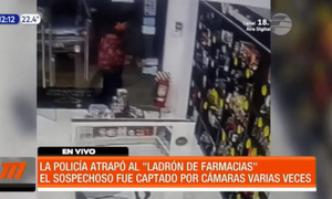 Atraparon al ''ladrón de farmacias'' | Telefuturo