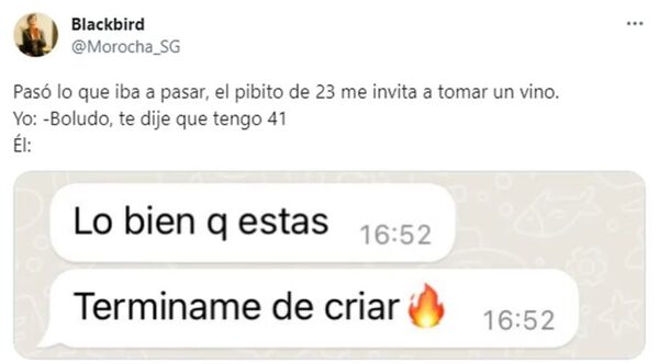 Mujer comparte en redes sociales como un "jovencito" la quiso conquistar