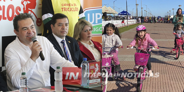 SE PRESENTÓ OFICIALMENTE LA 10° EDICIÓN DE LA CARRERA DE TRICICLOS - Itapúa Noticias