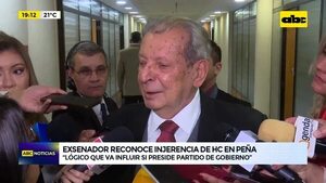 Video: Exsenador Galaverna reconoce que Horacio Cartes influirá en decisiones de Santiago Peña - ABC Noticias - ABC Color