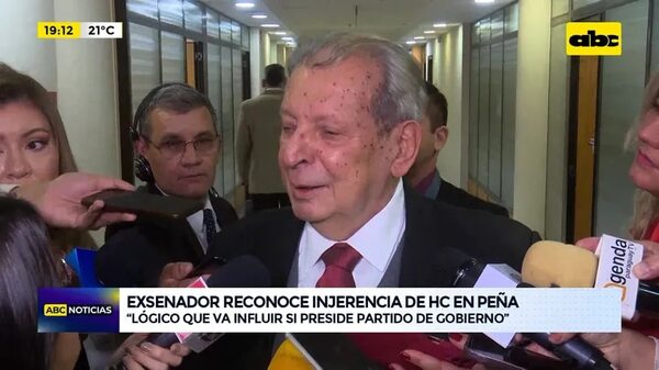 Video: Exsenador Galaverna reconoce que Horacio Cartes influirá en decisiones de Santiago Peña - ABC Noticias - ABC Color