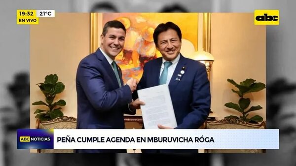 Video: Santiago Peña cumple agenda en Mburuvichá Róga - ABC Noticias - ABC Color