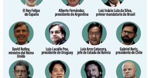 La Nación / Presidentes, vicepresidentes y delegaciones que participarán
