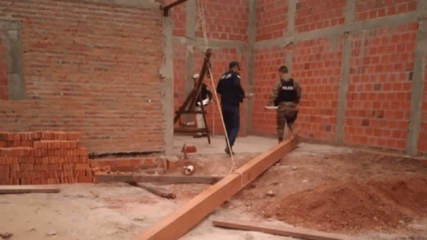 Albañil muere tras caída de una viga de gran tamaño en Concepción - Noticiero Paraguay