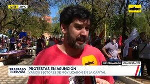 Traspaso de mando: Protestas en Asunción - ABC Noticias - ABC Color