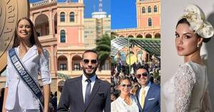 La Nación / Celebridades paraguayas que asistieron a la asunción de mando