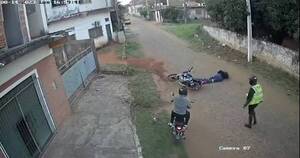 La Nación / Ñemby: malvivientes dispararon contra un hombre y le robaron su motocicleta