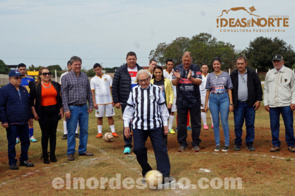 Se inauguró el Torneo Oficial de la Liga Deportiva del Amambay con homenajes a dirigentes que dejaron huella en el deporte - El Nordestino