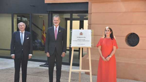 Rey Felipe VI inauguró nueva sede de la Embajada de España en Paraguay