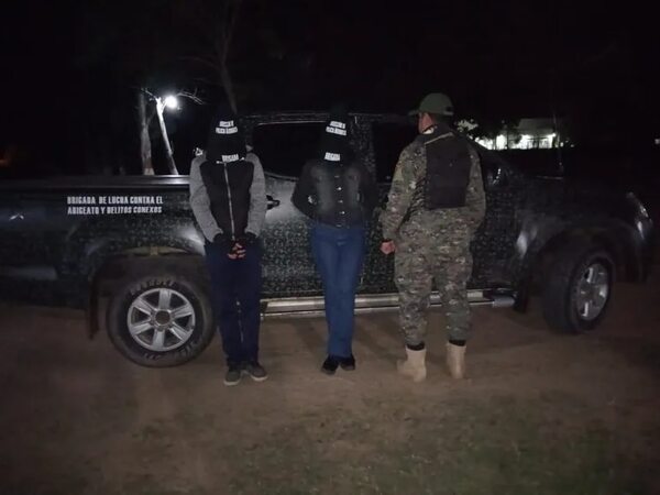 Detienen a una pareja de presuntos microtraficantes - Policiales - ABC Color