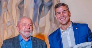 La Nación / Santiago Peña y Lula da Silva, unidos por la pasión al fútbol