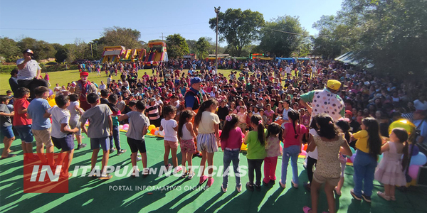 CON GRAN ÉXITO SE REALIZÓ EL DÍA DEL NIÑO EN SAN DEL JUAN DEL PARANÁ - Itapúa Noticias