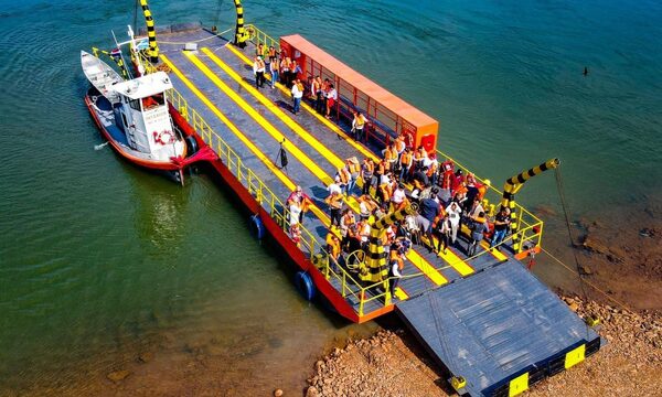 Balsa comenzó a operar entre Otaño y El Dorado