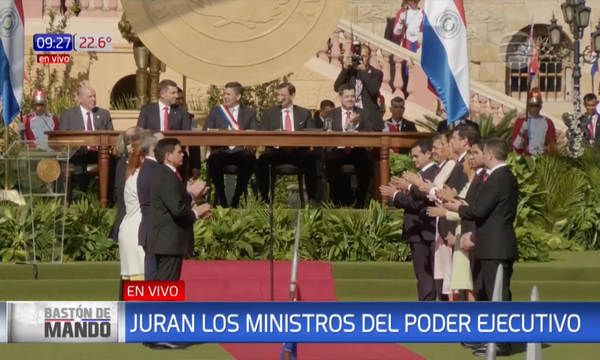 Juraron los ministros de Santiago Peña | Telefuturo
