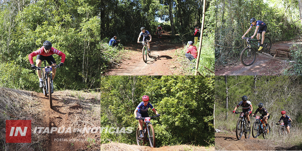 CON GRAN ÉXITO SE REALIZÓ UNA FECHA MÁS DE LA COPA DE MOUNTAIN BIKE FUNDACIÓN PIRAPÓ - Itapúa Noticias