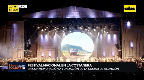 Video: Festival Nacional en conmemoración a la fundación de Asunción - Mesa de Periodistas - ABC Color