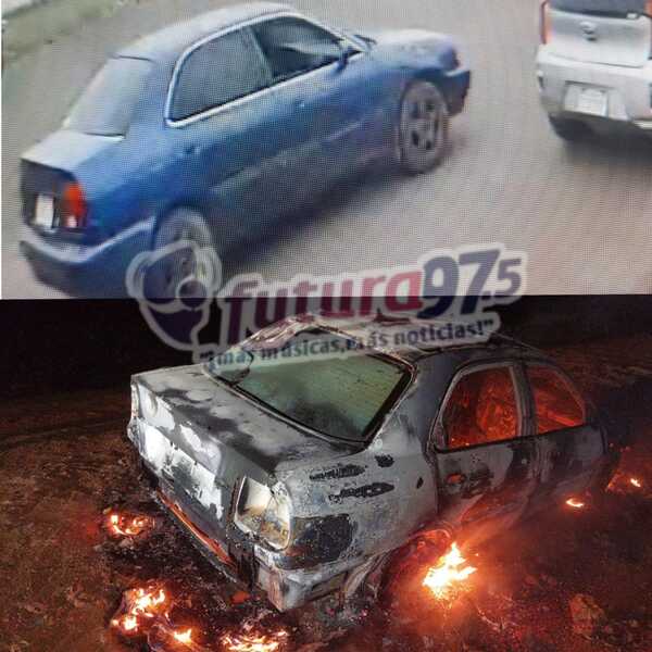 Vehículo calcinado en Zanja Pytã con similitudes al usado en homicidio en Ponta Porã"