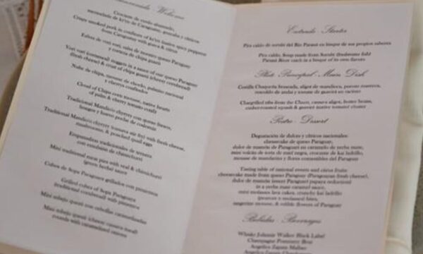 El menú que probaron invitados especiales con el Presidente de la República