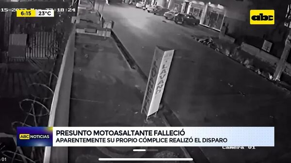 Video: Motoasaltante falleció tras ser herido - ABC Noticias - ABC Color