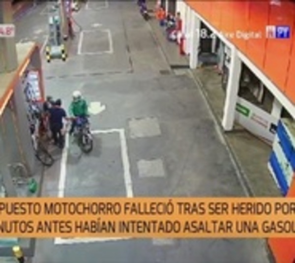 Motochorro muere tras ser baleado por su cómplice - Paraguay.com