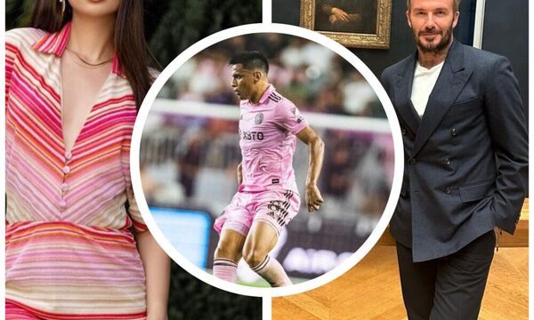 David Beckham y Nadia Ferreira elogiaron a Diego Gómez