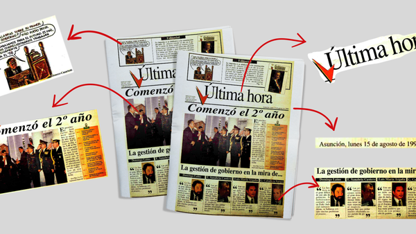 Hace 29 años ÚH lanzó un especial sobre el gobierno de Wasmosy
