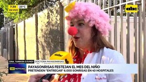 Video: Payasonrisas festejan el día del niño - ABC Noticias - ABC Color