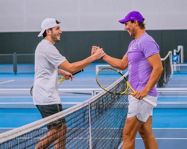 Yatra entrena con Nadal preparándose para enfrentar a Carlos Alcaraz - Gente - ABC Color