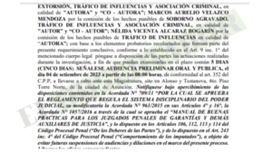 Preliminar para la fiscal Ana Girala será en setiembre