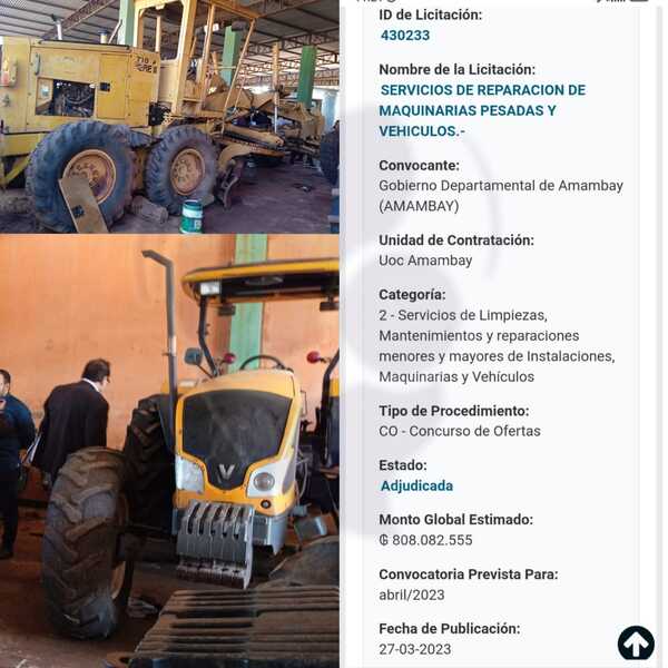 80% de las maquinarias Gubernamentales fuera de Servicio, dice Gobernador entrante