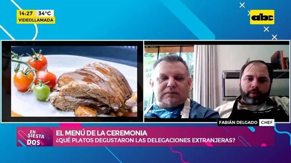 El menú de la ceremonia: ¿Qué platos degustaron las delegaciones extranjeras? - Ensiestados - ABC Color