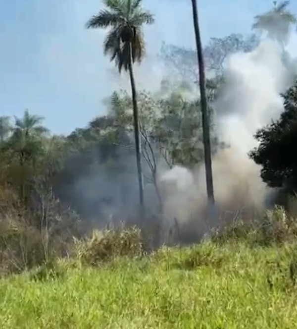 Nuevo incendio en Caacupé que se suma a otros dos | 1000 Noticias