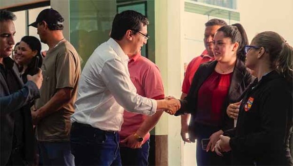 Landy Torres prometió un Alto Paraná mejor en primera jornada en la institución departamental | DIARIO PRIMERA PLANA