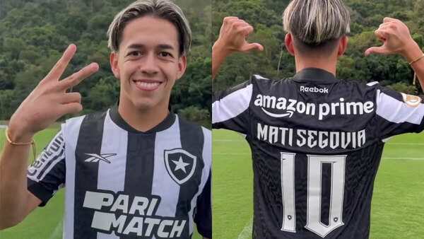 Versus / Matías Segovia es el nuevo "10" del Botafogo