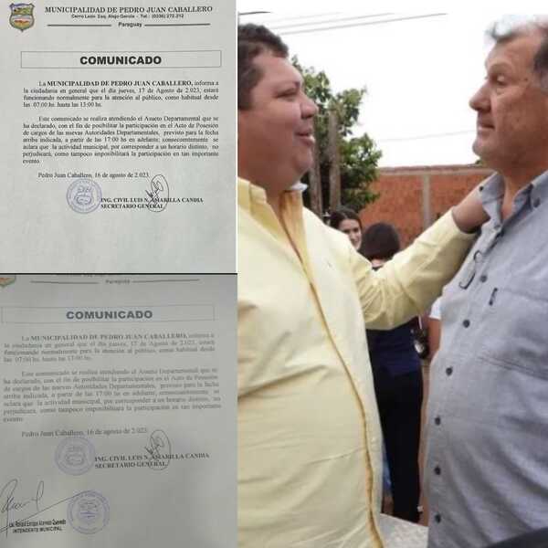 Nadie acatará el asueto departamental decretado por ex concejales de Amambay