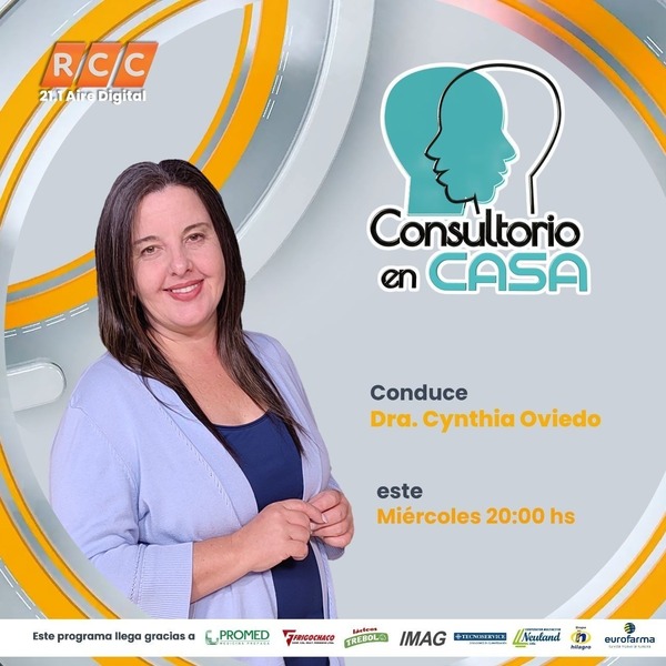 Hoy en Consultorio en Casa hablaremos sobre “Nutrición” y podrás disfrutarlo por las pantallas de RCCTV