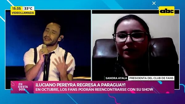 Video: ¡Luciano Pereyra regresa a Paraguay en octubre! - Ensiestados - ABC Color