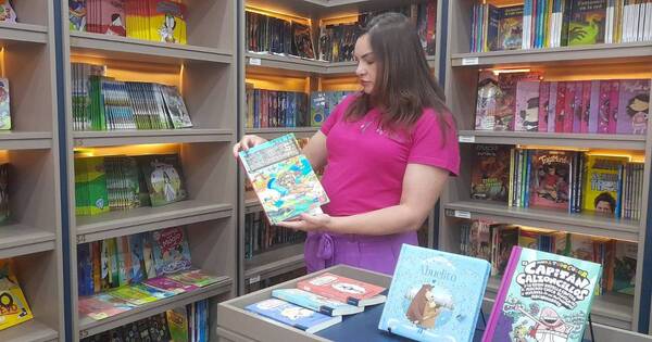 La Nación / Moderna biblioteca para niños se impone en el pueblo Cerro Largo