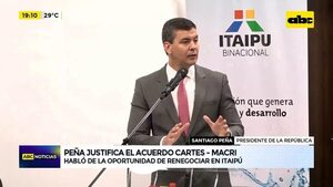 Video: Santiago Peña justifica acuerdo Cartes - Macri y habla del anexo C - ABC Noticias - ABC Color