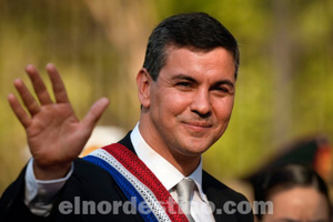 Presidente Santiago Peña promete liderar un gobierno nacional que trabaje incansablemente por el bienestar del Paraguay - El Nordestino