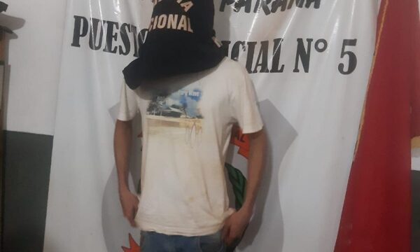 Vecinos y guardias ciudadanas capturan a un marginal que entró a robar en una casa – Diario TNPRESS