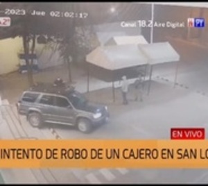 Nuevo intento de robo de cajero en San Lorenzo - Paraguay.com