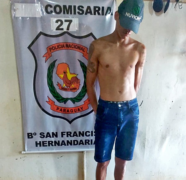 Cae peligroso marginal sindicado de cometer varios asaltos en Hernandarias - La Clave
