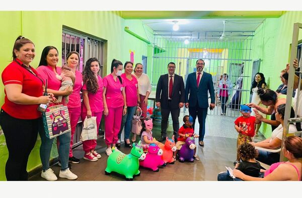 Asistencia médica para hijos de mujeres recluidas en la Penitenciaría Regional de Concepción