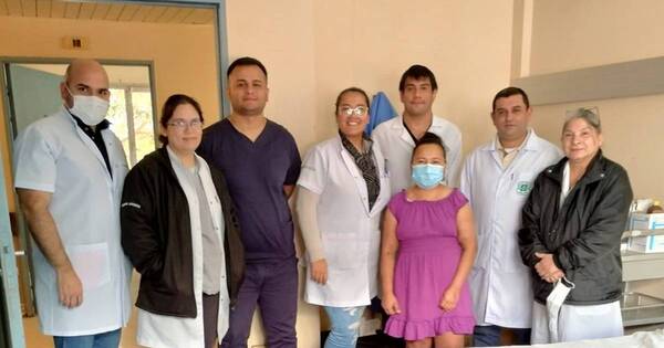 La Nación / Trasplantada renal recibió alta médica