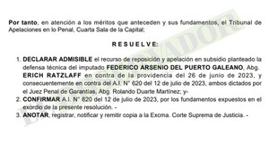 Ratifican imputación para médico por supuesta expedición de certificado falso para RGD