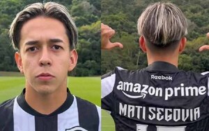 Matías Segovia es el nuevo 10 del Botafogo – Prensa 5